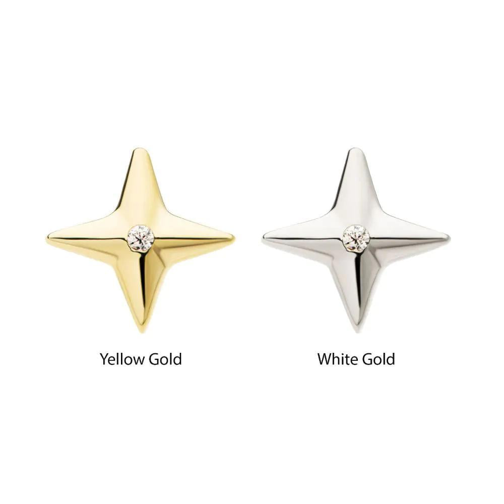 Invictus | 14k gold | Celestial Star | CZ