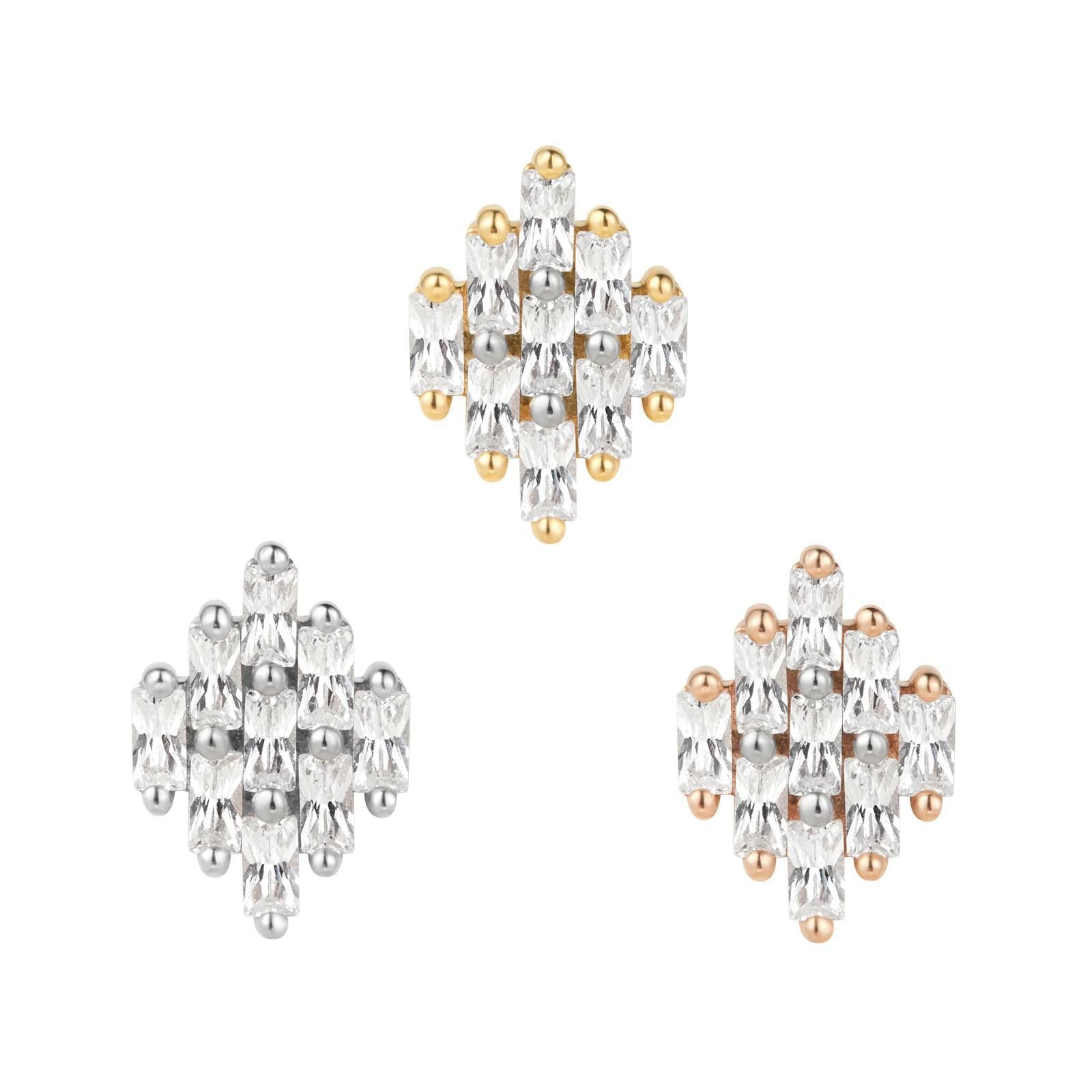 Buddha | 14k gold | Wonder | Clear CZ
