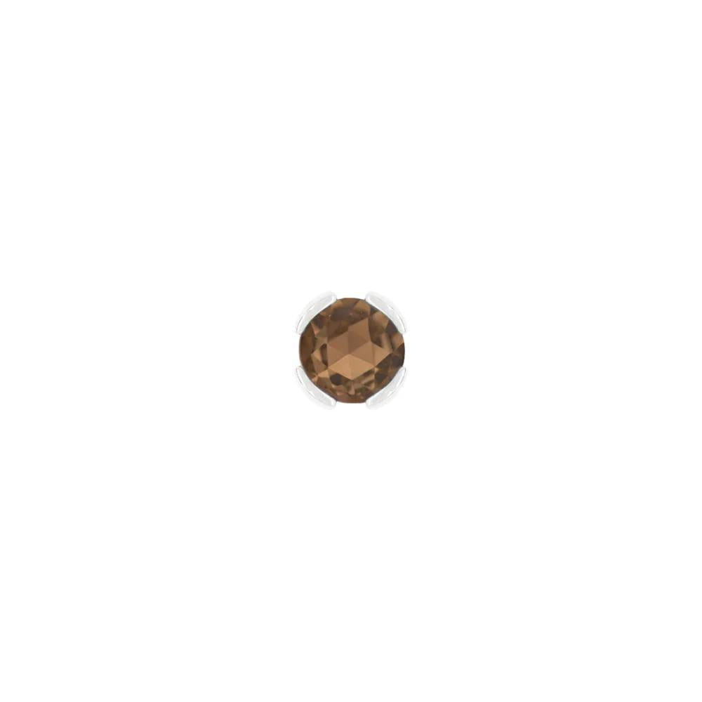 Buddha | 14k gold | Peekaboo | Smoky Quartz