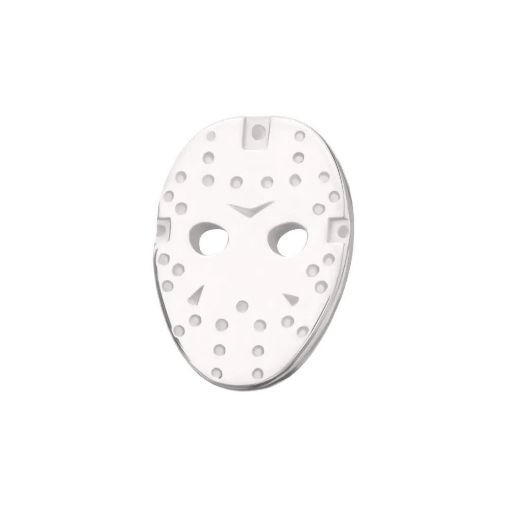 Invictus | 14k gold | Friday The 13th | Jason Mask Threadless End