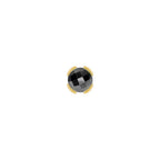 Buddha | 14k gold | Peekaboo | Black Spinel
