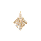 Buddha | 14k gold | Savor | Clear CZ