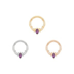 Buddha | 14k gold | Coterie | Amethyst