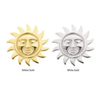 Invictus | 14k gold | Sun Face