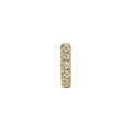 Buddha | 14k gold | Rowe| White Sapphire