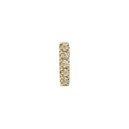 Buddha | 14k gold | Rowe| White Sapphire
