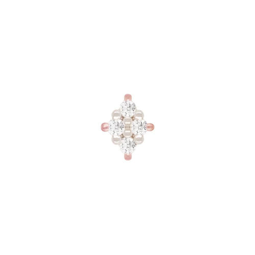 Buddha | 14k gold | Belle | White Diamond