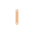 Buddha | 14k gold | "LOVE" | White Diamond