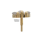 Invictus | 14k gold | Triple Baguette Cluster | CZ