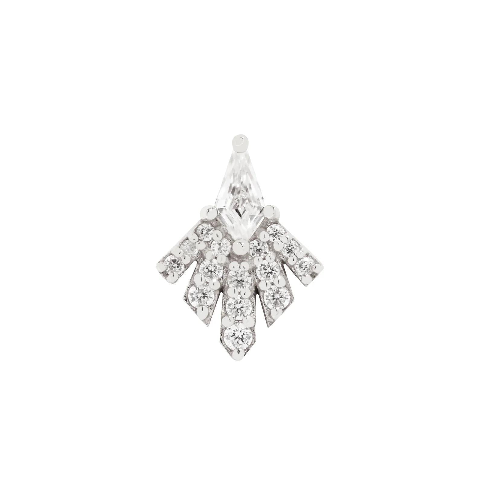 Buddha | 14k gold | Savor | Clear CZ