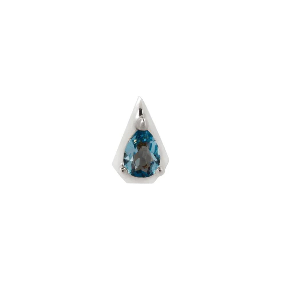 Buddha | 14k gold | Alaia | London Blue Topaz