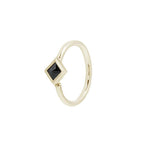 Buddha | 14k gold | Mae | Black Spinel