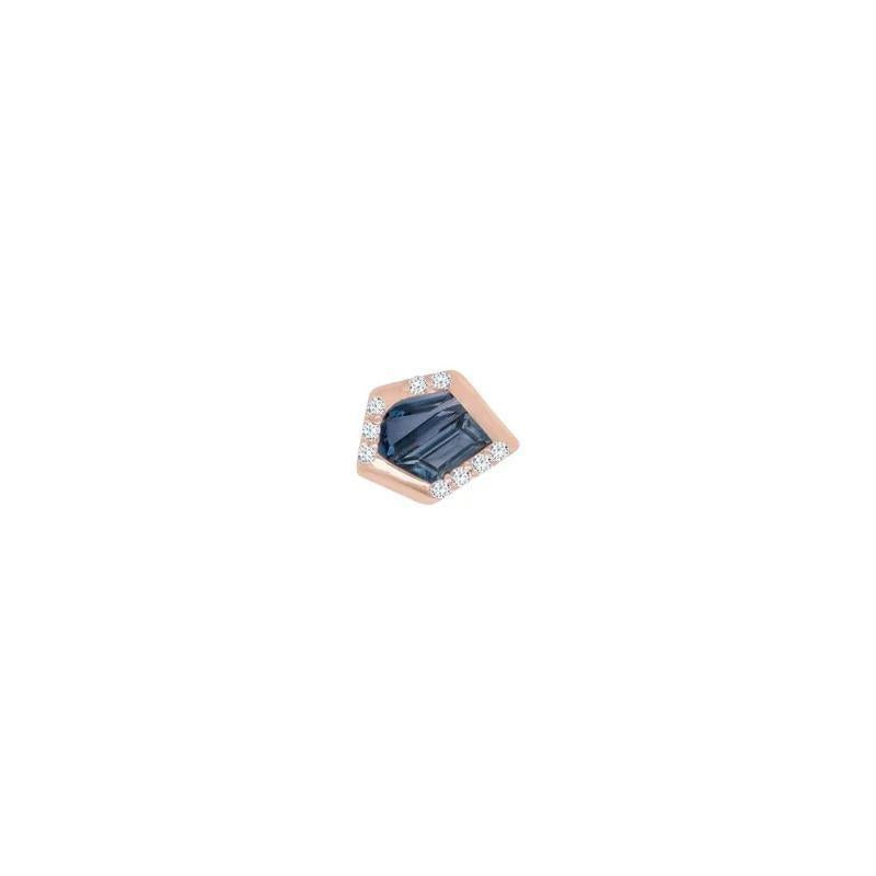 Buddha | 14k gold | Route | London Blue Topaz