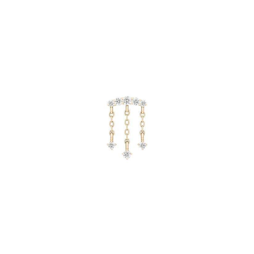 Buddha | 14k Gold | Moving On Threadless End | Cubic Zirconia