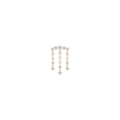 Buddha | 14k Gold | Moving On Threadless End | Cubic Zirconia