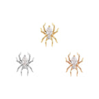 Buddha | 14k gold | Arachne | Clear CZ