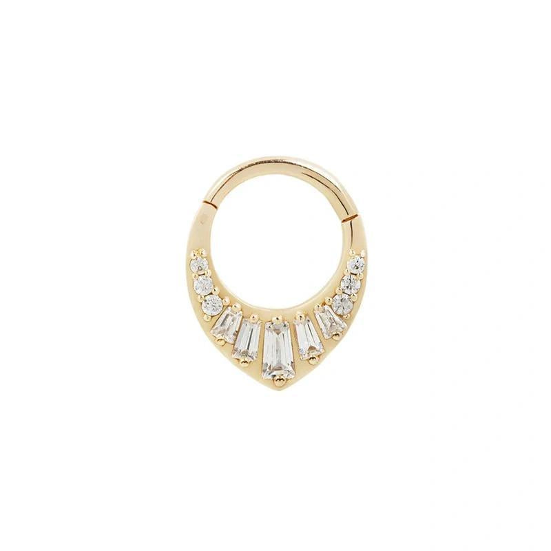 Buddha | 14k gold | Prism | CZ