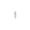 Buddha | 14k gold | Mixt | Clear CZ