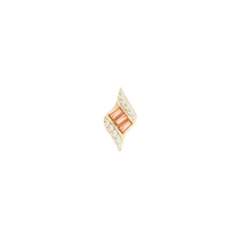 Buddha | 14k gold | Intrigue | Orange Garnet