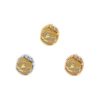 Buddha | 14k gold | Vision | Rutilated Quartz + White Topaz
