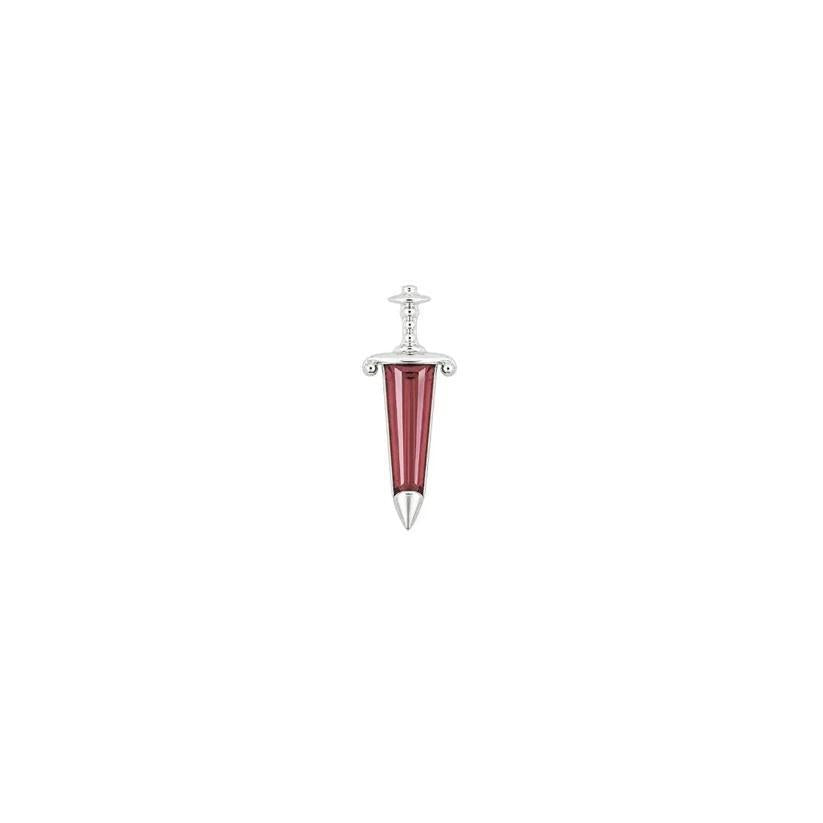 Buddha | 14k Gold | Spellbound Threadless End | Garnet