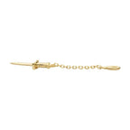 Invictus | 14k gold | Dagger Dangle Charm