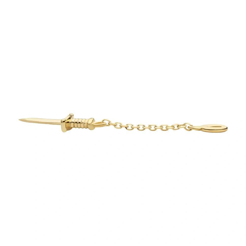 Invictus | 14k gold | Dagger Dangle Charm