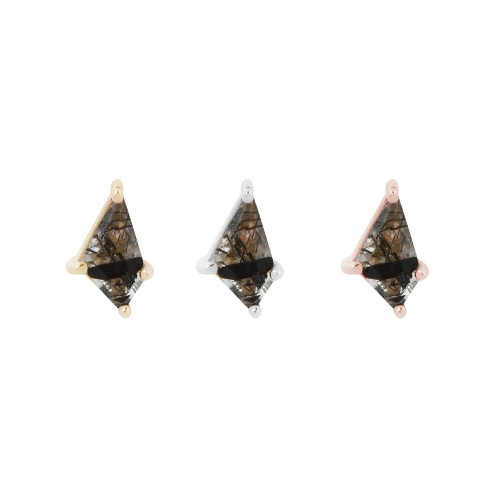 Buddha | 14k gold | Limelight | Tourmalated Quartz