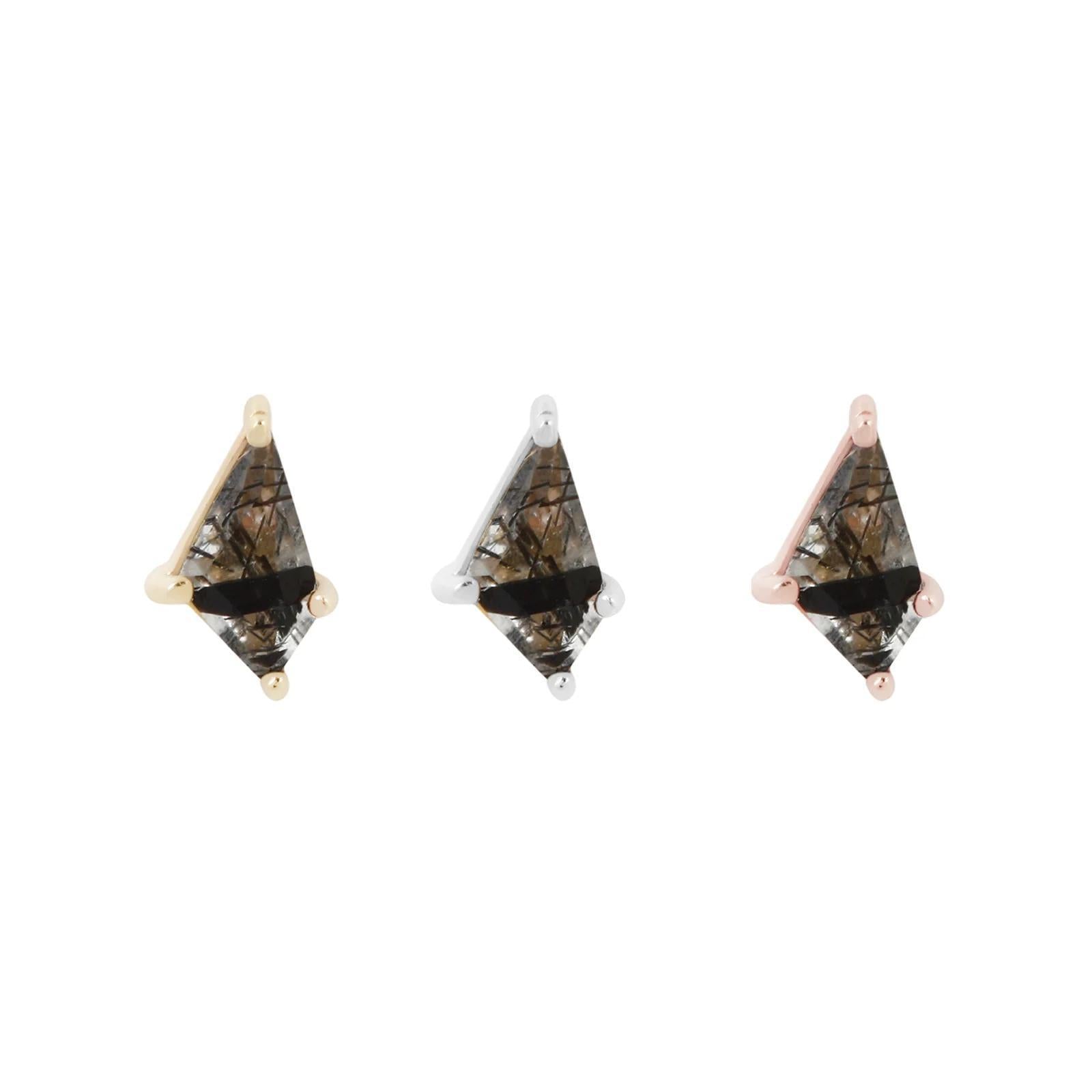 Buddha | 14k gold | Limelight | Tourmalated Quartz