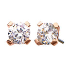 Invictus | 14k gold | Prong | Swarovski Crystal CZ