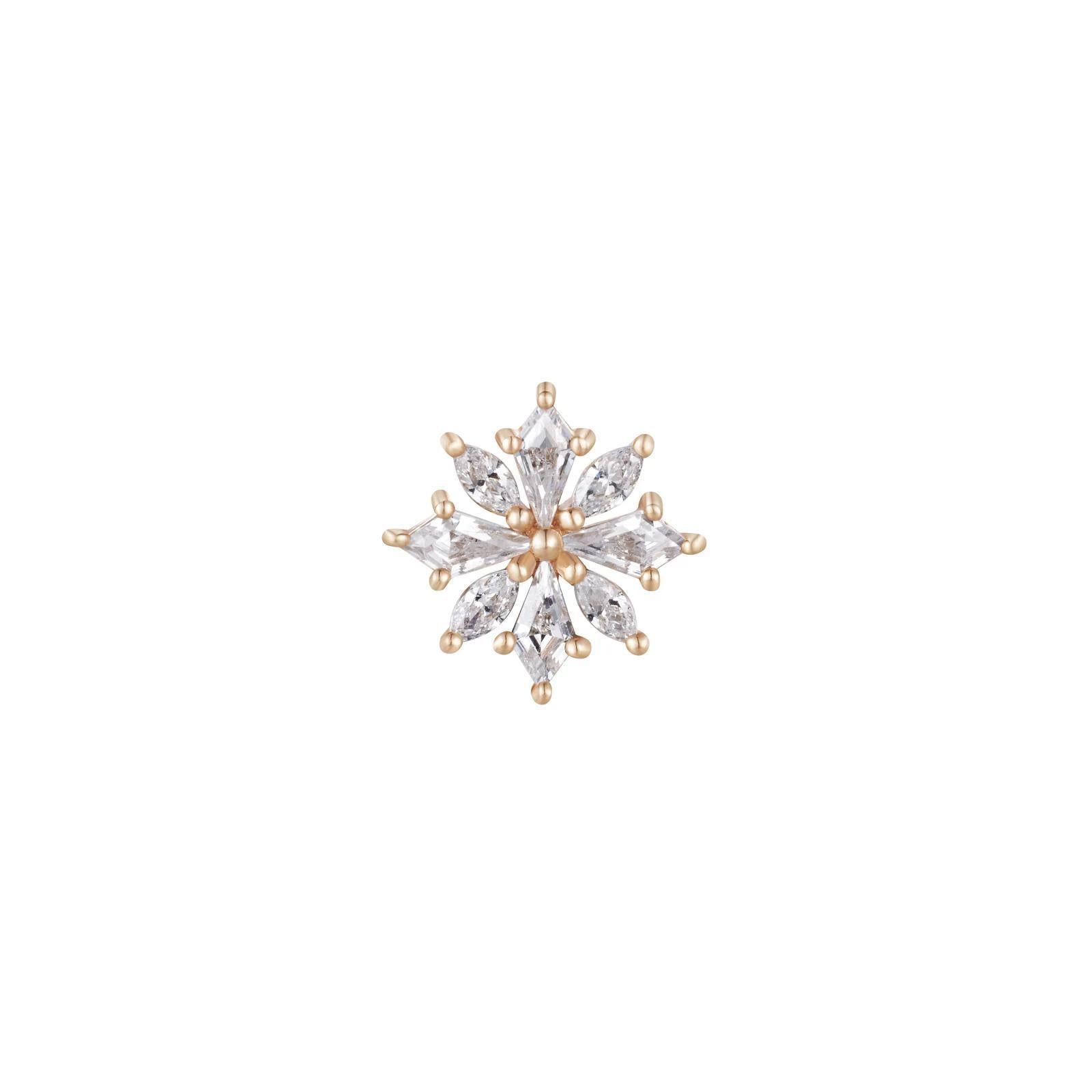 Buddha | 14k gold | Hauteness | Swarovski Crystal CZ