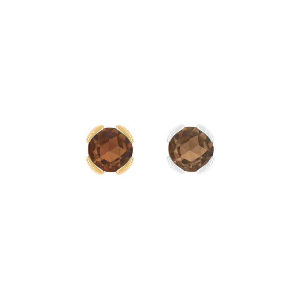 Buddha | 14k gold | Peekaboo | Smoky Quartz