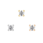 Buddha | 14k gold | Prong | Swarovski Crystal CZ