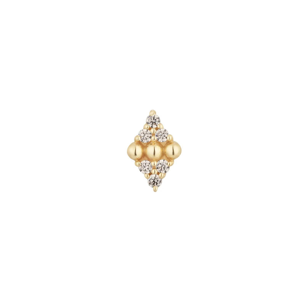 Buddha | 14k gold | Lustre | Swarovski Crystal CZ