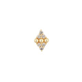 Buddha | 14k gold | Lustre | Swarovski Crystal CZ