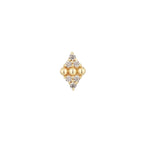 Buddha | 14k gold | Lustre | Swarovski Crystal CZ