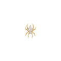 Buddha | 14k gold | Arachne | Clear CZ