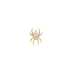 Buddha | 14k gold | Arachne | Clear CZ