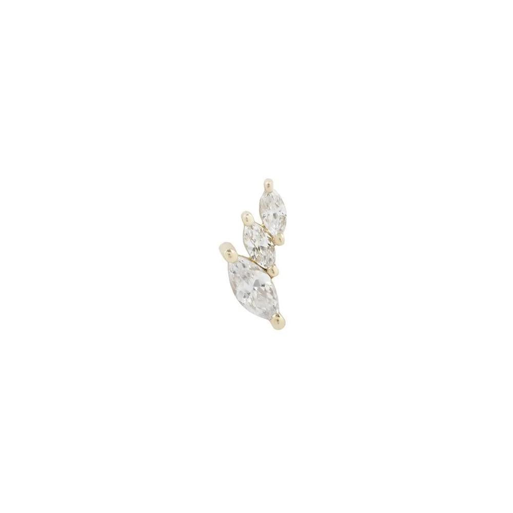 Buddha | 14k gold | Multiplicity | Swarovski Crystal CZ