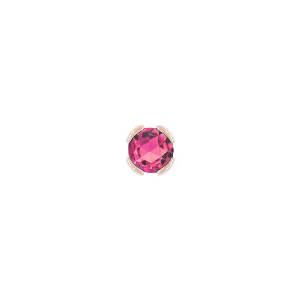 Buddha | 14k gold | Peekaboo | Pink Tourmaline