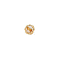 Buddha | 14k Gold | Spirit Threadless End | Rutilated Quartz