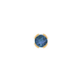 Buddha | 14k gold | Peekaboo | London Blue Topaz