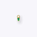 Tether | 14k gold | Linda Charm | Emerald