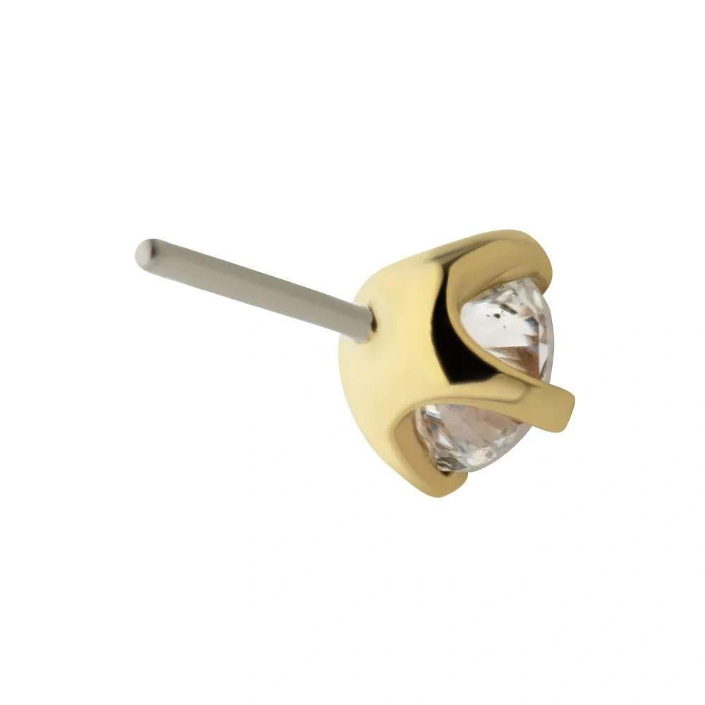 Invictus | 14k gold | Prong | Lab-Grown Diamond
