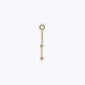 Tether | 14k gold | Gemmed Orbit Charm | Diamond