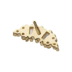 Invictus | 14k gold | Crown Baguette Cluster | CZ