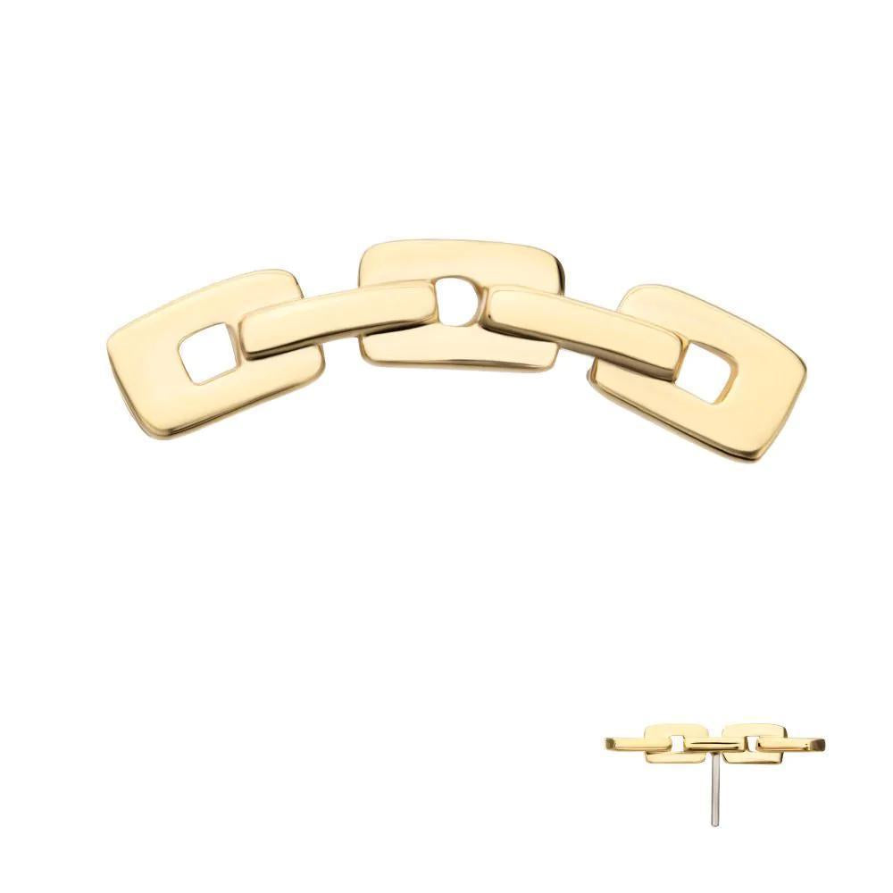 Invictus | 14k gold | Chain Link