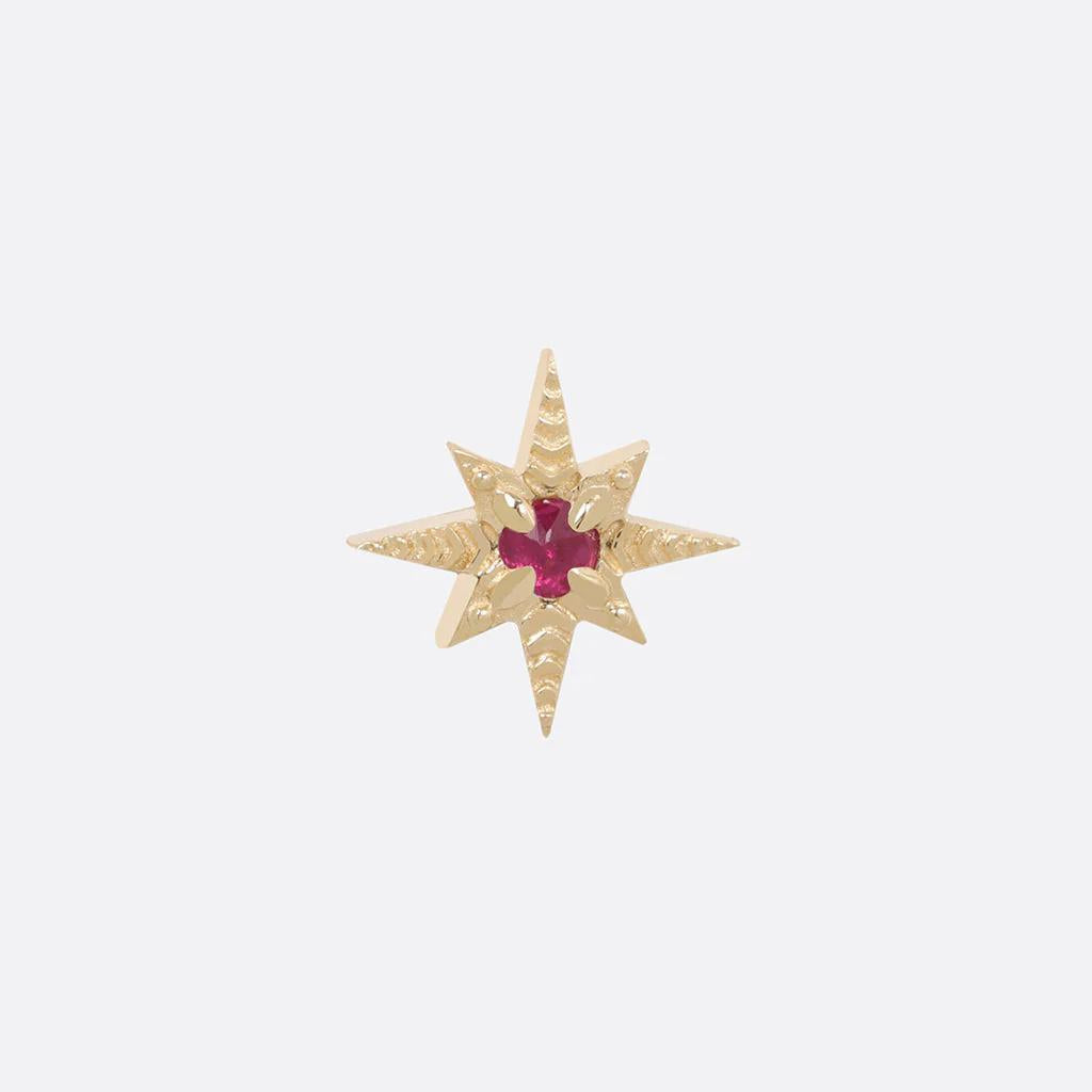 Tether | 14k gold | Elendres | Ruby
