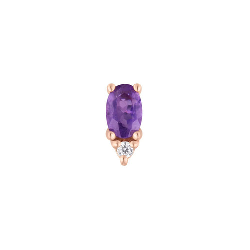 Buddha | 14k gold | Desden | Amethyst + CZ