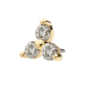 Invictus | 14k gold | Prong Trinity | Clear CZ
